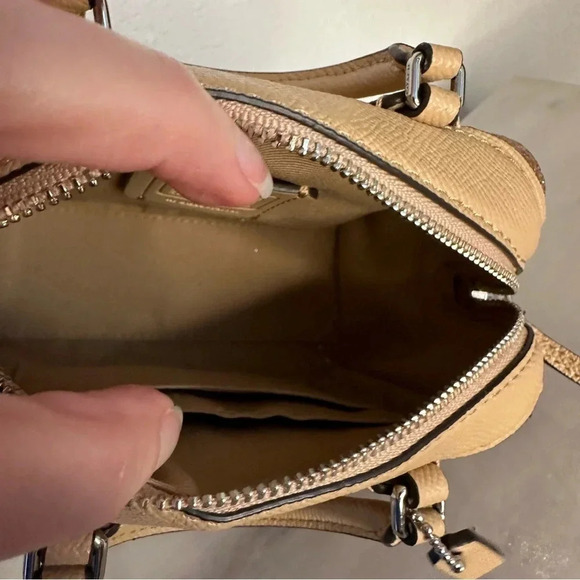 Coach Micro Sparkle Limited Edition Bennett Gold Star Glitter Satchel - Picture 11 of 13